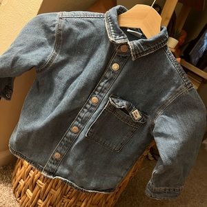Toddler Zara Denim Shirt